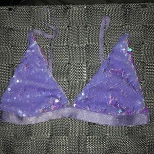 Purple Pixie Playroom Sequin Bra
